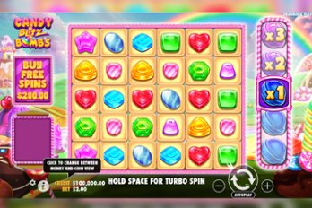 Candy Blitz Bombs Slot Game Screenshot Image