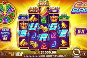 Cash Surge Slot Game Screenshot Image