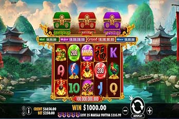 Chests of Cai Shen Slot Game Screenshot Image