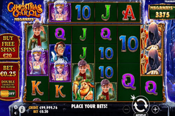 Christmas Carol Megaways Slot Game Screenshot Image
