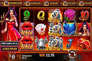 Devilicious Slot Game Screenshot Image