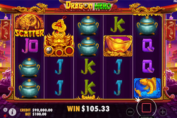 Dragon Hero Slot Game Screenshot Image