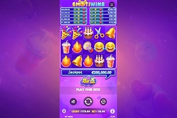Emoticoins Slot Game Screenshot Image