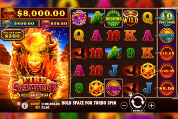 Fire Stampede Slot Game Screenshot Image