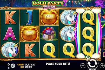 Gold Party 2 - After Hours Slot Game Screenshot Image