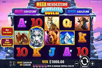 Himalayan Wild  Slot Game Screenshot Image