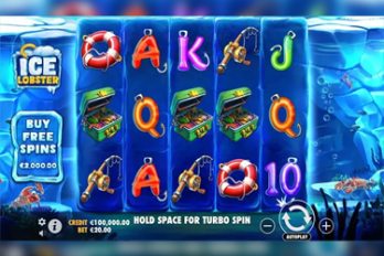 Ice Lobster Slot Game Screenshot Image