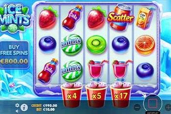 Ice Mints Slot Game Screenshot Image