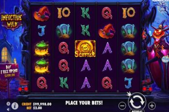 Infective Wild Slot Game Screenshot Image