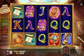 John Hunter and Galileo's Secrets Slot Game Screenshot Image