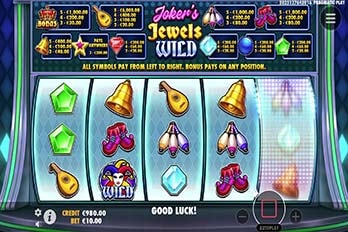 Jokers Jewels Wild Slot Game Screenshot Image