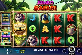 Jumbo Safari Slot Game Screenshot Image