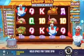 Lobster Bob's: Seafood and Win It Slot Game Screenshot Image