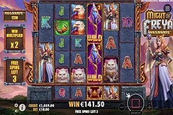 Might of Freya Megaways Slot Game Screenshot Image