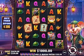 Mystery Mice Slot Game Screenshot Image