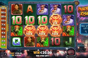 Pandemic Rising Slot Game Screenshot Image