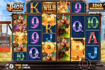 Power of Thor Megaways Slot Game Screenshot Image