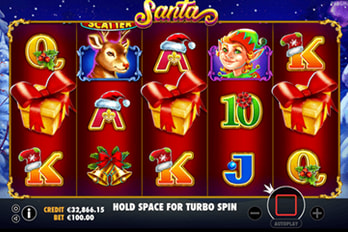 Santa Slot Game Screenshot Image