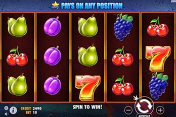 Super 7s Slot Game Screenshot Image