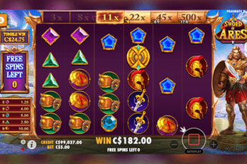  Sword of Ares Slot Game Screenshot Image