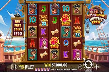 The Dog House - Muttley Crew Slot Game Screenshot Image
