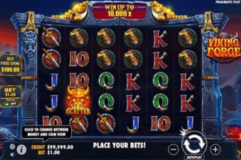 Viking Forge Slot Game Screenshot Image