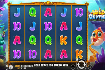 Wild Depths Slot Game Screenshot Image