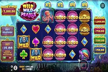 Wild Wild Pearls Slot Game Screenshot Image