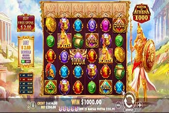Wisdom of Athena 1000 Slot Game Screenshot Image