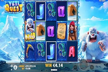 Yeti Quest Slot Game Screenshot Image