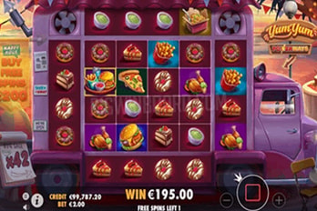 Yum Yum Powerways Slot Game Screenshot Image