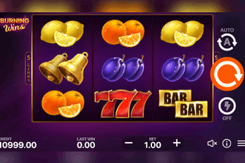 Burning Wins: Classic 5 Lines Slot Game Screenshot Image