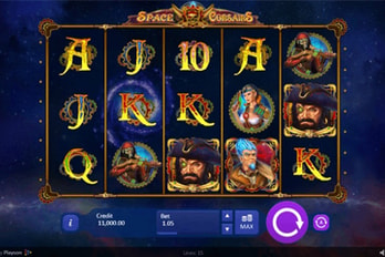 Space Corsairs Slot Game Screenshot Image