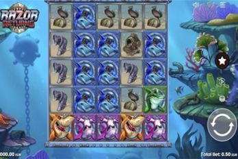 Razor Returns Slot Game Screenshot Image