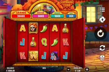 Catrina's Coins Slot Game Screenshot Image