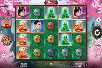 Sakura Fortune Epic Bloom Slot Game Screenshot Image