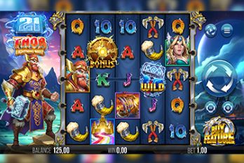 21 Thor: Lightning Ways Slot Game Screenshot Image