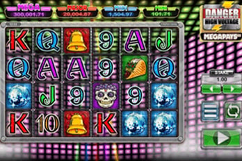 Danger High Voltage Slot Game Screenshot Image