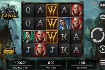 Dead Man's Trail Slot Game Screenshot Image