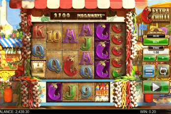 Extra Chilli Slot Game Screenshot Image