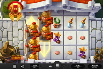 Marching Legions Slot Game Screenshot Image
