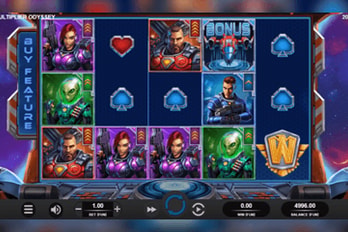 Multiplier Odyssey Slot Game Screenshot Image