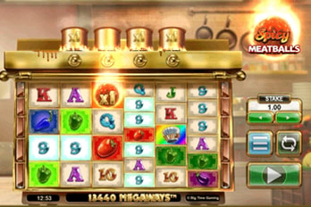 Spicy Meatballs Slot Game Screenshot Image