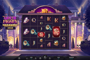 The Great Pigsby Megaways Slot Game Screenshot Image