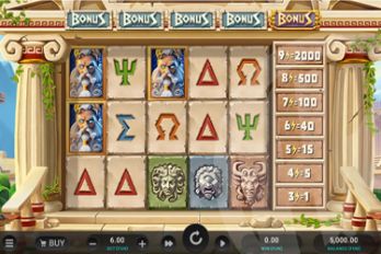 Titan Strike Slot Game Screenshot Image