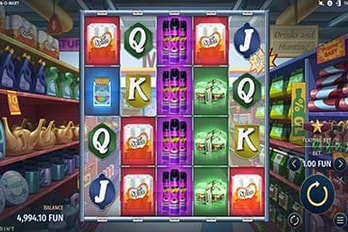 Win O Mart Slot Game Screenshot