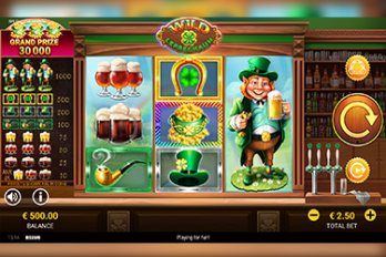 Wild Leprechaun Slot Game Screenshot Image