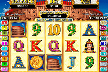 Caesar's Empire Slot Game Screenshot Image