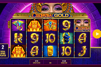 Cleopatra's Gold Slot Game Screenshot Image