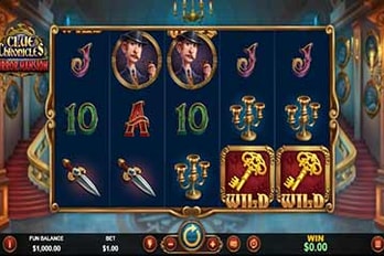 Clue Chronicles: Mirror Mansion Slot Game Screenshot Image